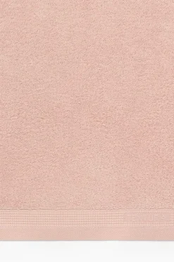 Textura Toalla ducha rizo algodón egipcio 70x140cm. rosa Clearance