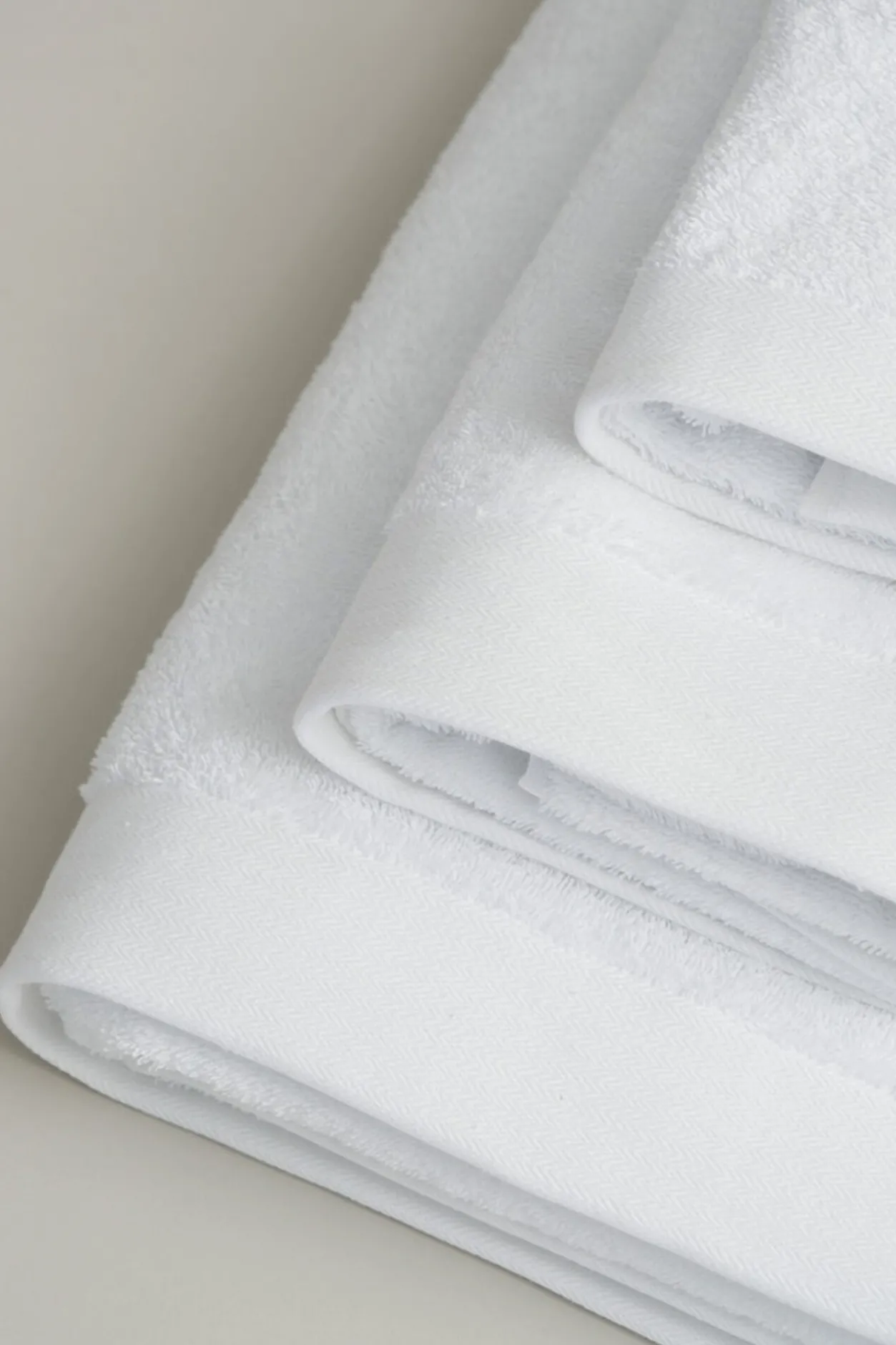 Bassols Toalla tocador wonder 550g rizo americano 30x50 Blanco Discount