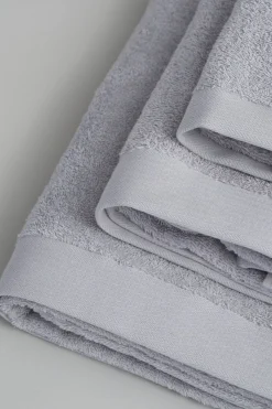 Bassols Toalla tocador wonder 550g rizo americano 30x50 Gris Discount