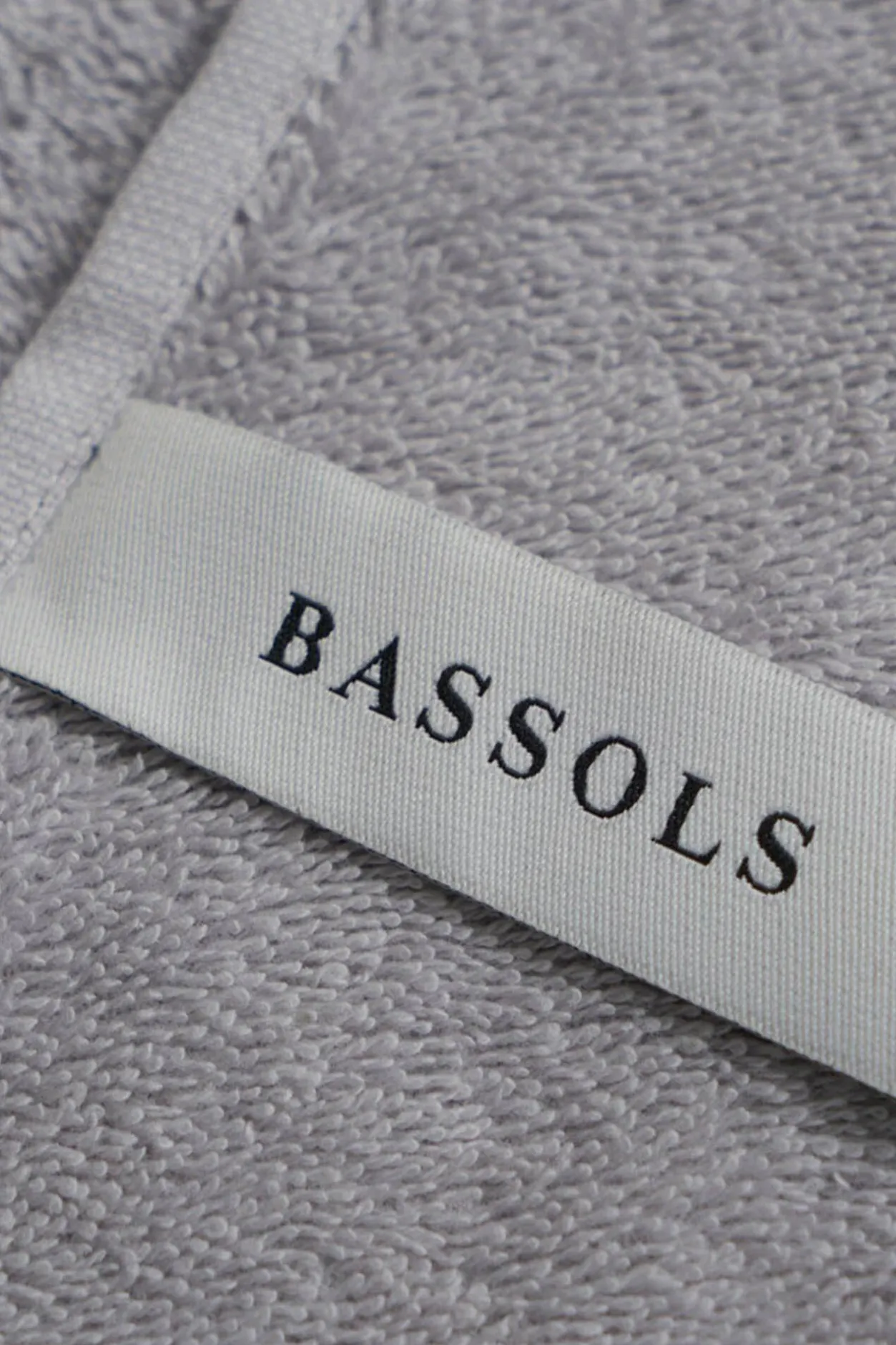 Bassols Toalla tocador wonder 550g rizo americano 30x50 Gris Discount