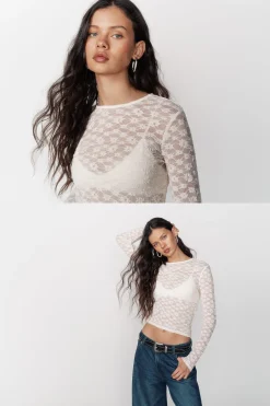 High Spirits Top Ashen beige New