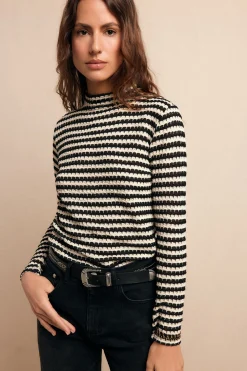 Slowlove Top básico estructura Multicolor Sale