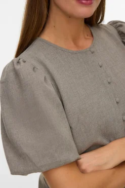 Vero Moda Top de manga abullonada Arena Clearance