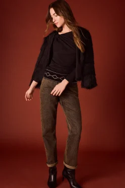 Slowlove Top escote nudo Negro Online