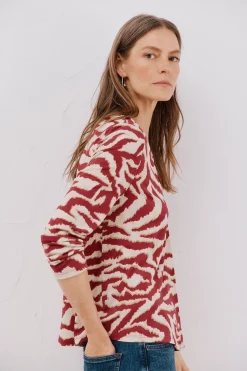 Cortefiel Top fluido pliegue Multicolor Online