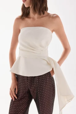 TFP by Tamara Falcó Top palabra de honor Crudo Hot