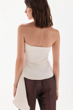 TFP by Tamara Falcó Top palabra de honor Crudo Hot