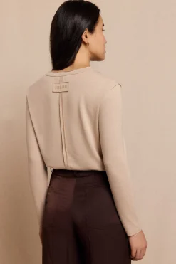 Slowlove Top panadero Marfil Sale