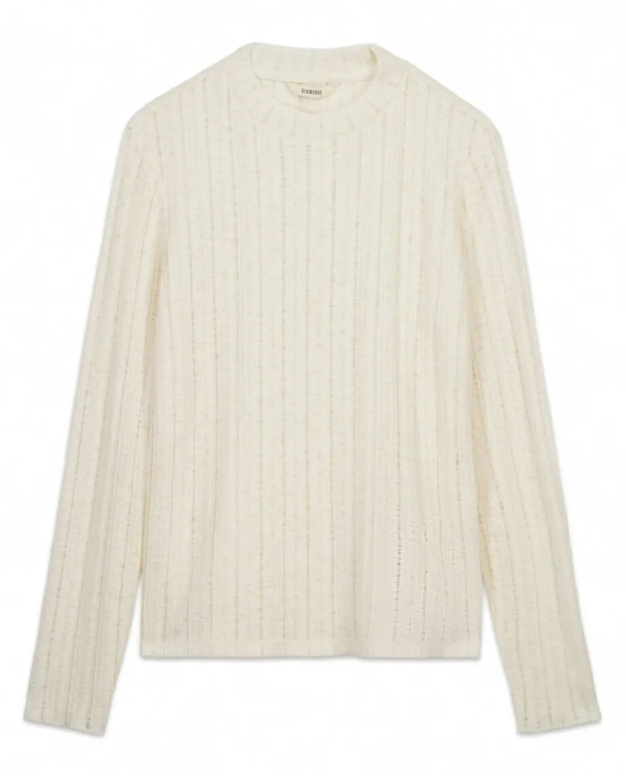 Slowlove Top punto estructura Marfil