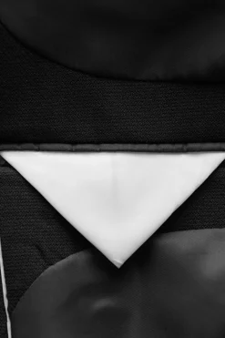 Selected Traje de dos piezas slim fit lana fría Negro New