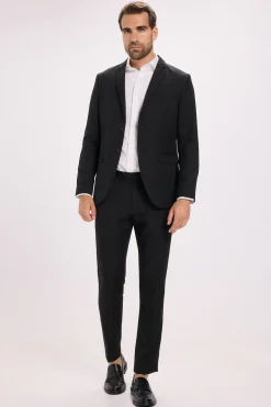 Jack & Jones Traje de hombre slim fit Negro Outlet