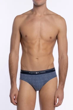 Punto Blanco Triplo calzoncillo Slip Basix estampado