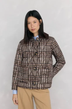 Pedro del Hierro Ultralight corto estampado Marr&oacute;n Sale