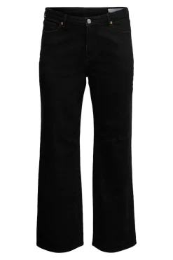 Vero Moda Curve Vaquero ancho talla grande Negro Online