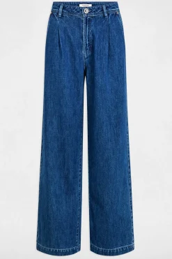 Morgan Vaquero pernera ancha Azul Online