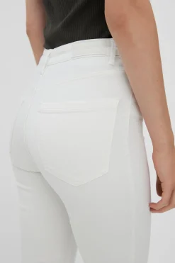 Vero Moda Vaquero Sophia pitillo de tiro alto Blanco Discount