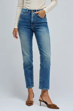 Salsa Jeans Vaqueros ajustados de tiro corto Azul Clearance