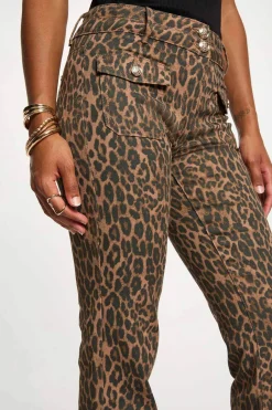 Morgan Vaqueros bootcut de tiro alto Multicolor Discount