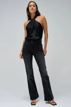 Salsa Jeans Vaqueros faith push in flare Negro Best