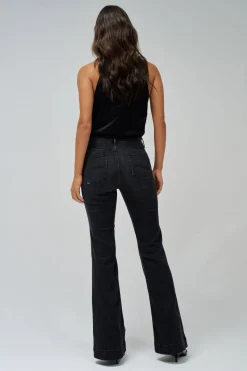 Salsa Jeans Vaqueros faith push in flare Negro Best