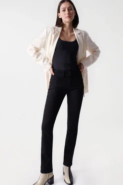 Salsa Jeans Vaqueros secret push in slim Negro Discount