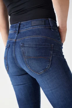 Salsa Jeans Vaqueros secret push in slim Azul Clearance