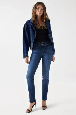 Salsa Jeans Vaqueros secret push in slim Azul Clearance
