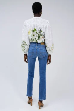 Salsa Jeans Vaqueros Secret Push in slim Azul Sale