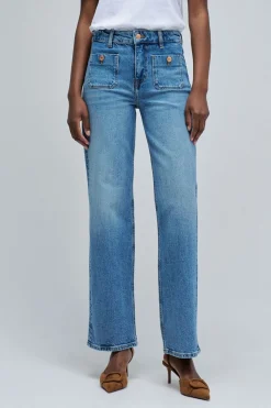 Salsa Jeans Vaqueros true straight Azul Sale