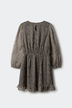 Springfield Kids Vestido animal print niña beige Clearance