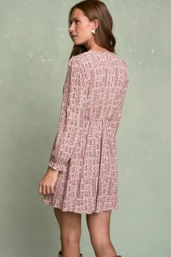 Polín Et Moi Vestido bordado Annecy Rosa Outlet