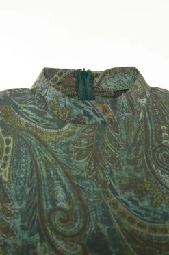 Trendyol Vestido con volantes verde Sale