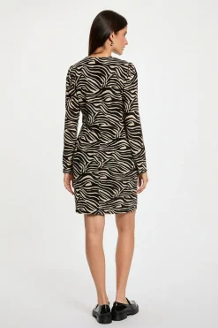 Morgan Vestido corto ajustado Multicolor Sale