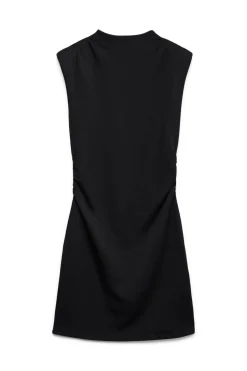 Vero Moda Vestido corto con cuello Perkins Negro New