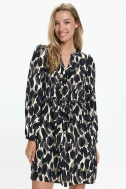 Vero Moda Vestido corto de manga larga Multicolor Clearance