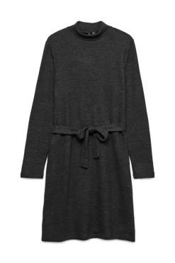 Vero Moda Vestido corto de punto Negro Discount
