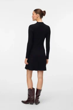 Vero Moda Vestido corto de punto Negro Best