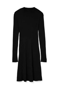 Vero Moda Vestido corto de punto Negro Best