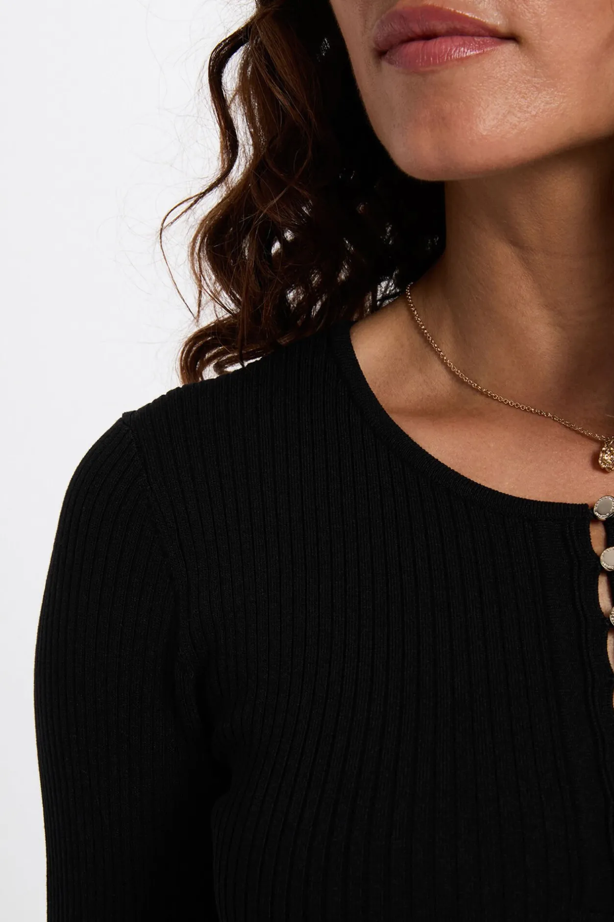 Morgan Vestido corto entallado Negro Clearance