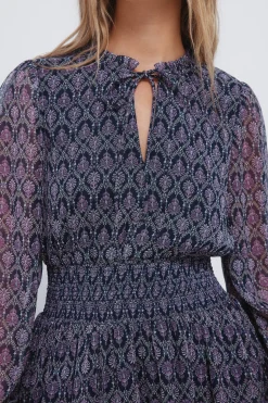 Springfield Vestido corto geométrico estampado New