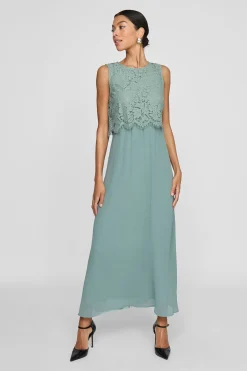 Vila Vestido de fiesta largo Verde Sale