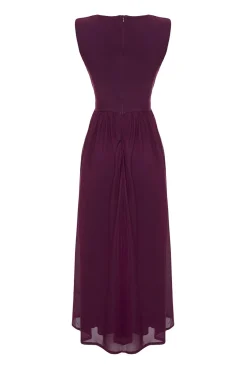 Trendyol Vestido de noche morado/lila New