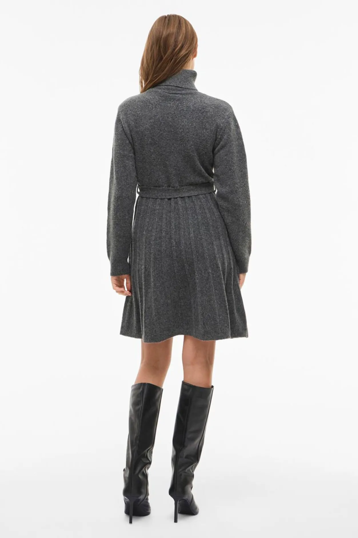 Vila Vestido de punto corto Gris New