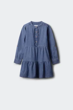 Springfield Kids Vestido DENIM niña azul Outlet