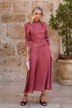 Polín Et Moi Vestido estampado Dea Coral New