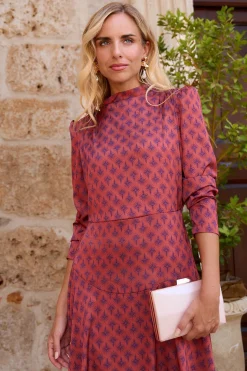 Polín Et Moi Vestido estampado Dea Coral New