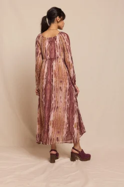 Slowlove Vestido estampado frunces Multicolor Discount