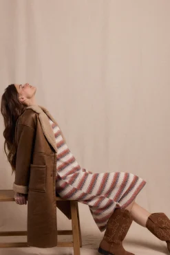 Slowlove Vestido estructura Multicolor