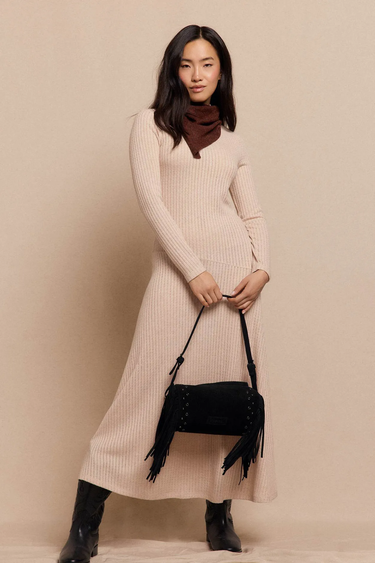 Slowlove Vestido estructura vuelo Arena Clearance