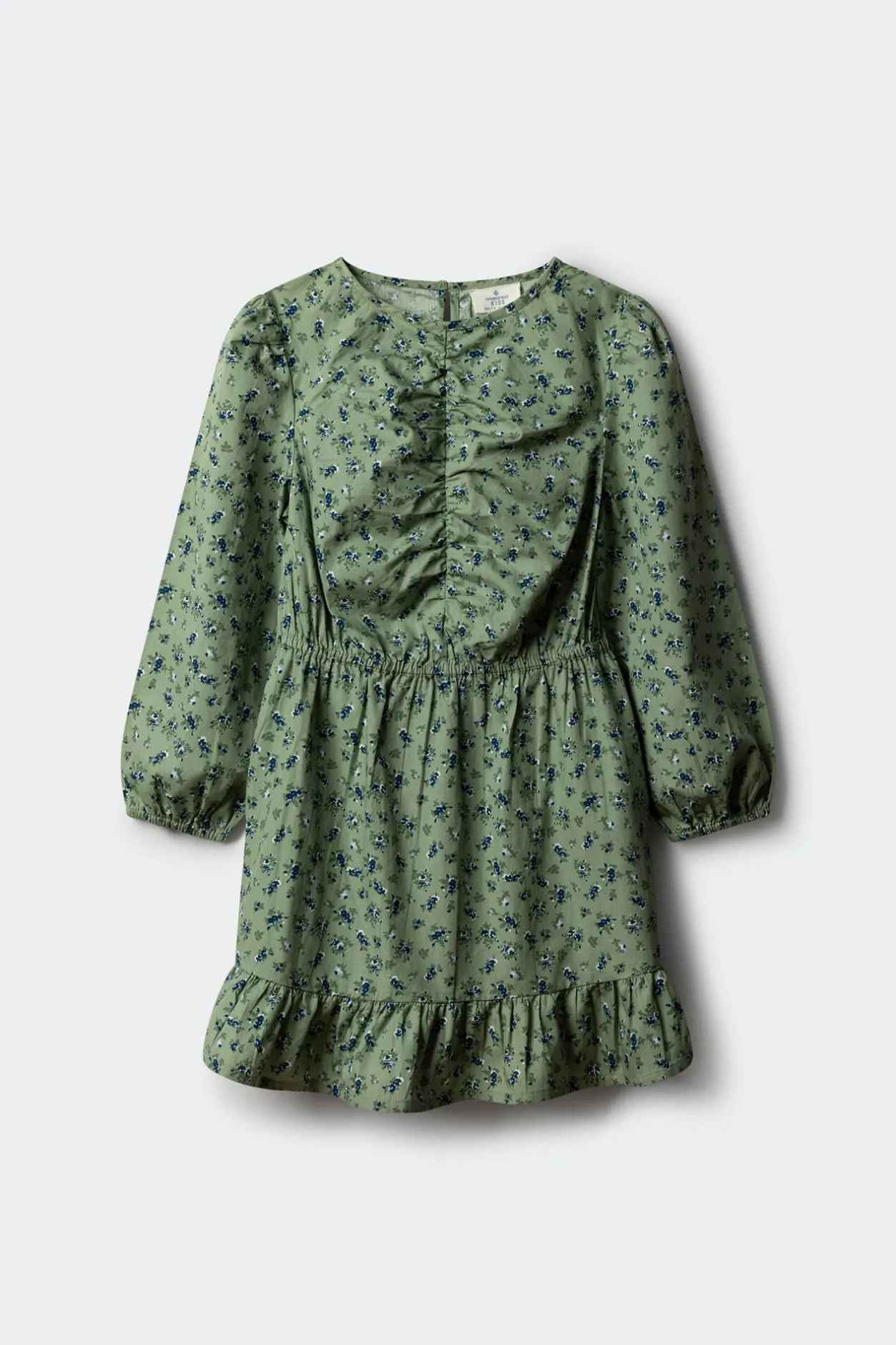Springfield Kids Vestido flores niña verde New